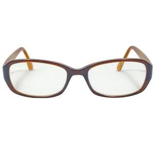 Coach Square Eyeglasses Brown Gold Black Frame Midori 2036 51 17 135 FRAMES ONLY